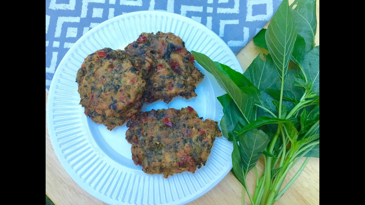 Jamaican Callaloo Fritters Recipe