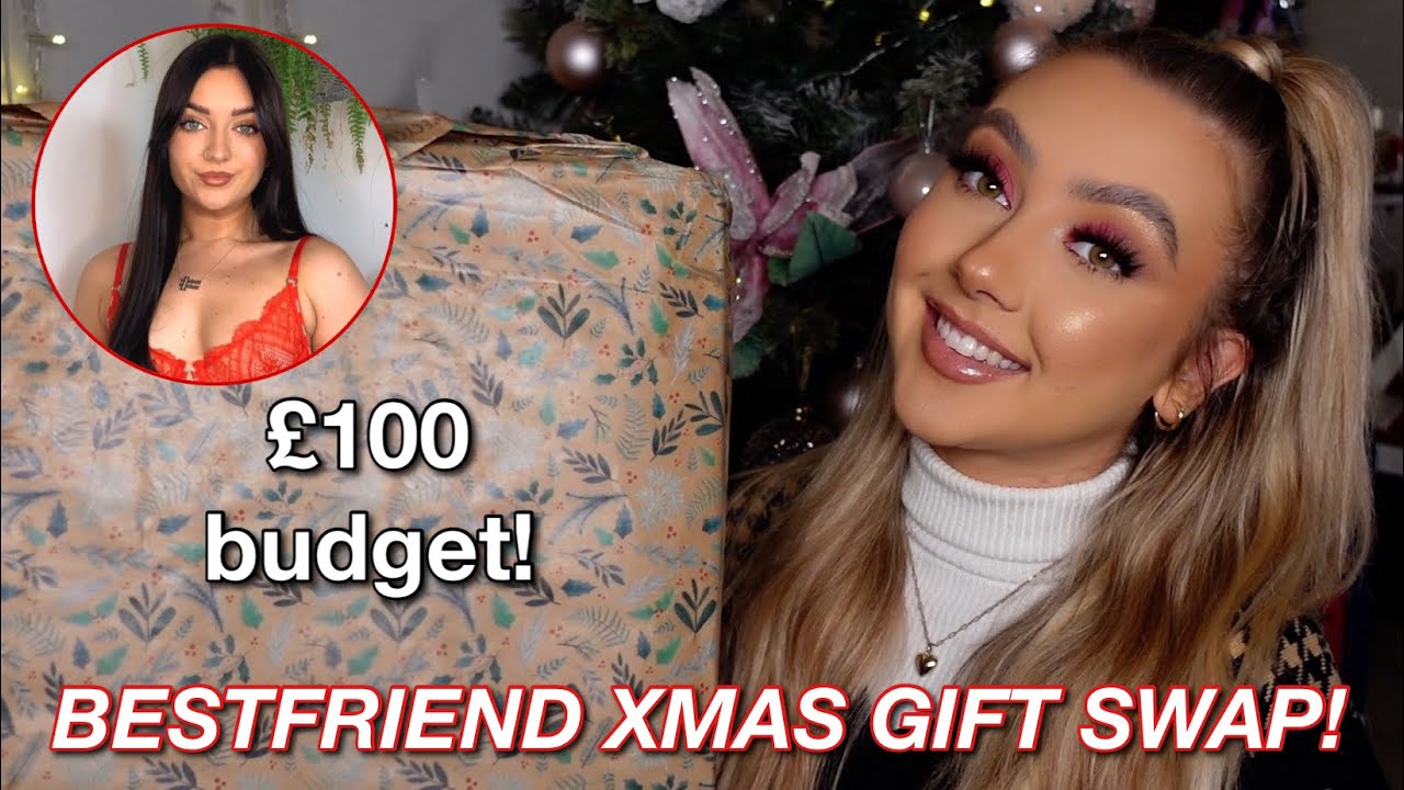 CHRISTMAS GIFT SWAP WITH MY BESTFRIEND!!! ft. Megan Short