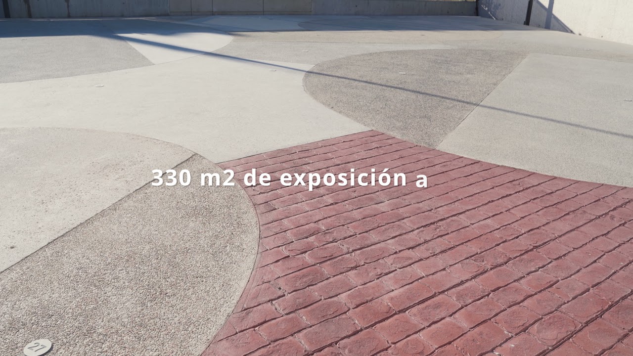 Showroom hormigón Artevia I Exposición de productos LafargeHolcim