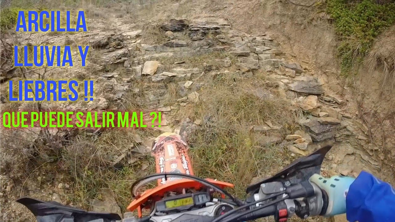 ARCILLA ,LLUVIA Y LIEBRES... CON BUENA COMPAÑIA (@alex_exc300 y compañía ) 