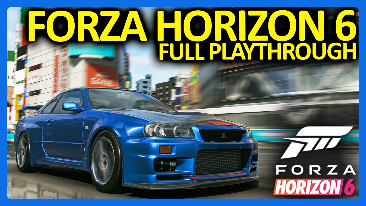 Forza Horizon 6 : The Movie!! (FH6 Full Playthrough)