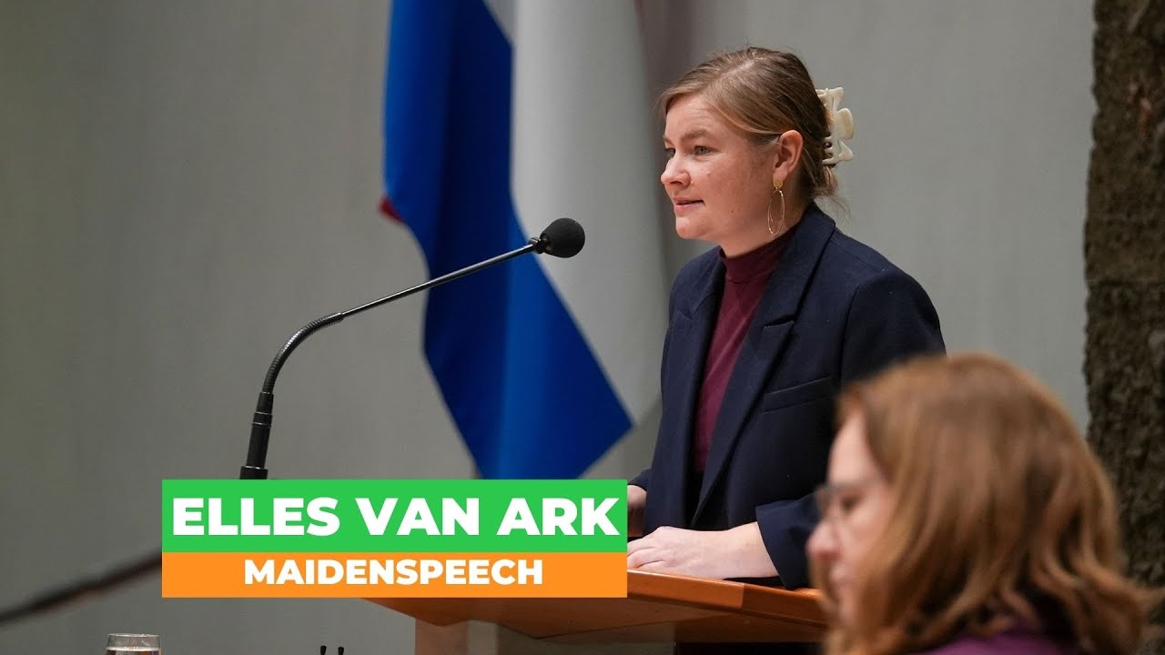 Maidenspeech Elles van Ark