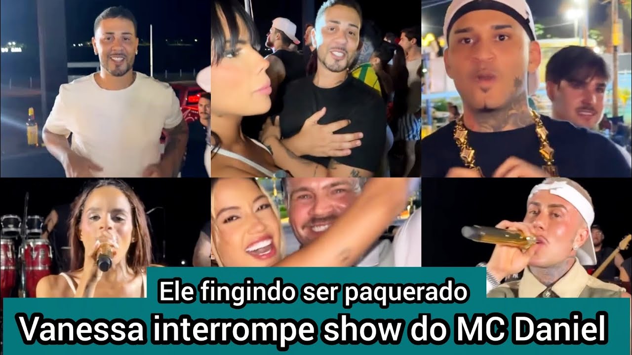 Carlinhos Maia manda Vanessa interromper show e finge ser paquerado por mulher na frente do atual