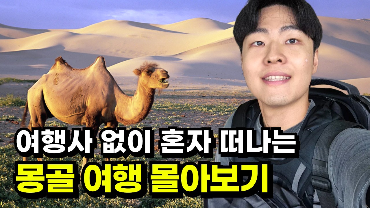 🇲🇳혼자 가면 그렇게 힘들다던 나홀로 몽골 여행