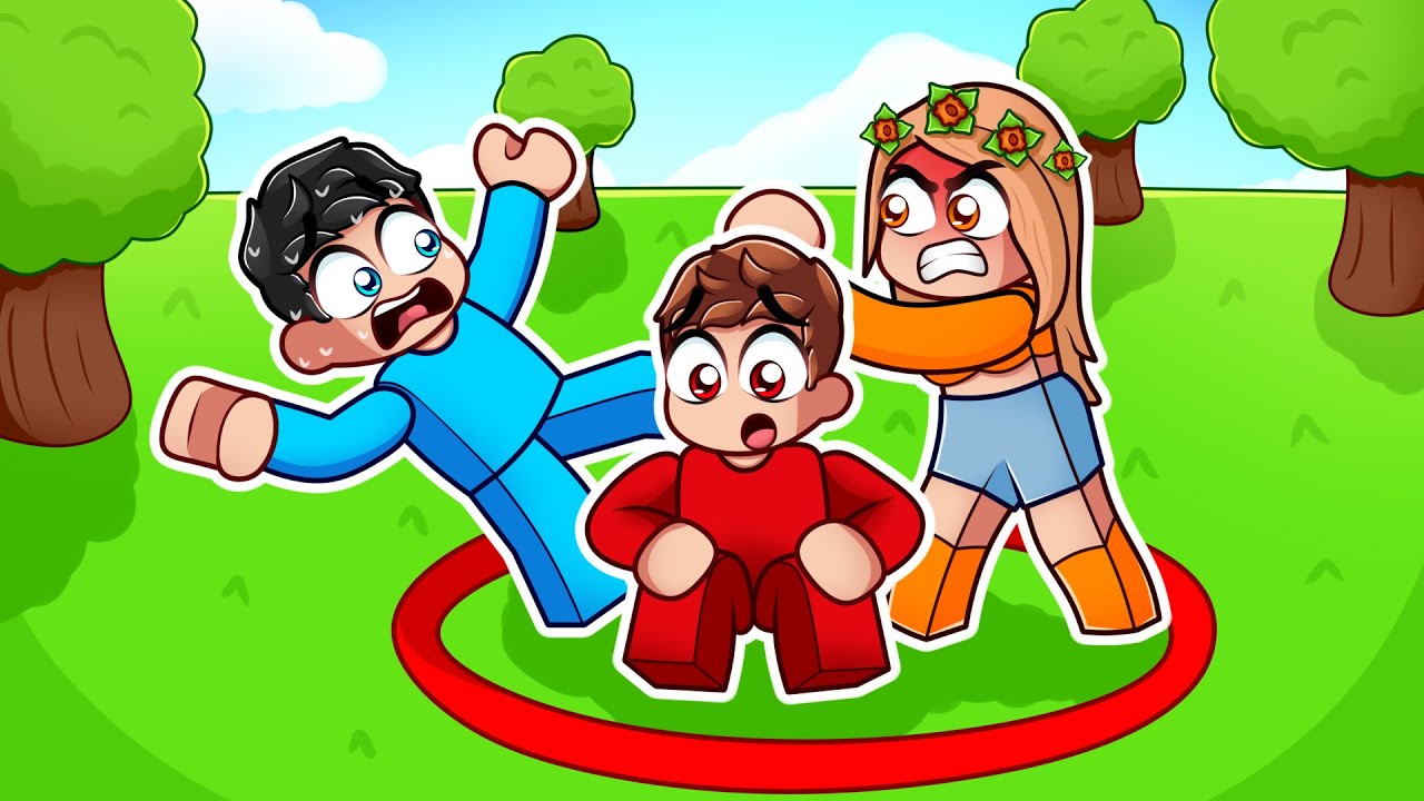 Atrapados en un CÍRCULO en ROBLOX!