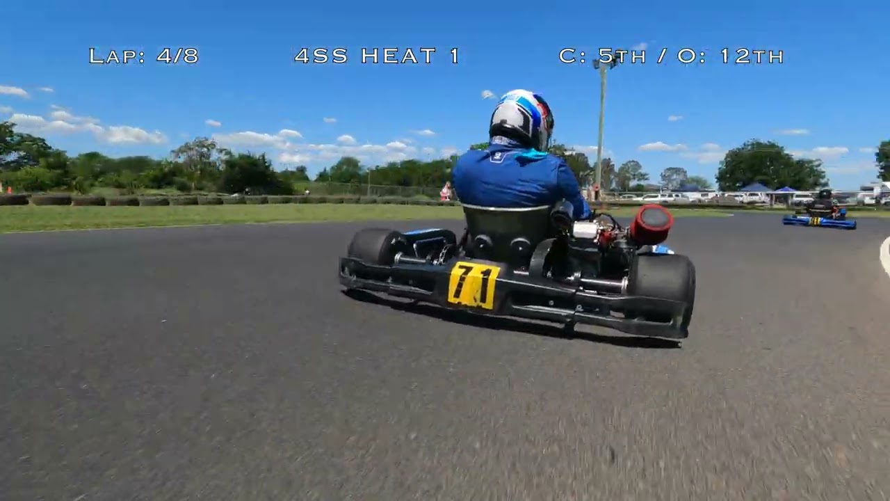 4SS Heat 1 at Butterfly Farm Indy 800 Kart Track - 26/10/24