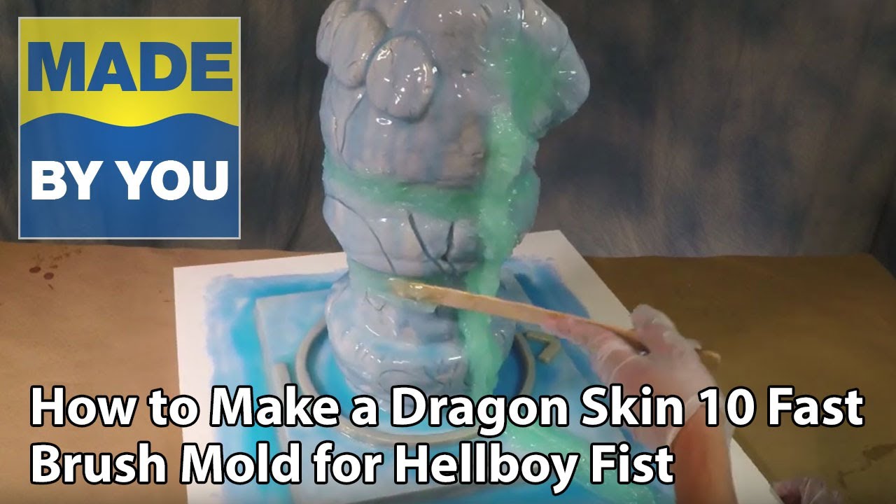 Cosplay Tutorial: How to Make a Silicone Brush Mold for Hellboy Fist