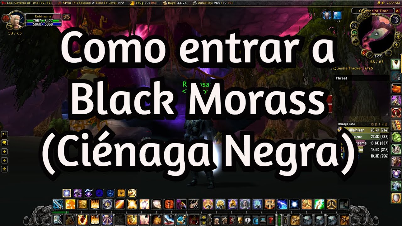Como entrar a Black Morass (Ciénaga Negra) + Guía de Old Hillsbrad WoW TBC Classic