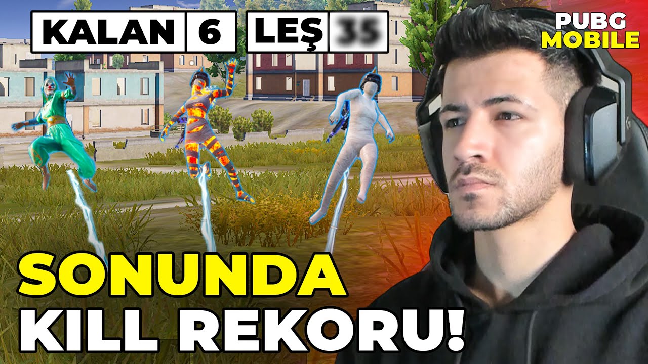 SÖZ VERMİŞTİM KILL REKORUMU KIRDIM / PUBG MOBILE