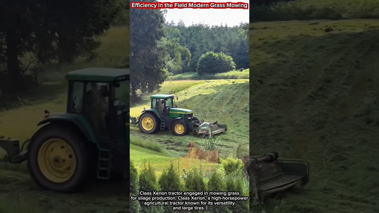 Efficiency in the Field | Modern Grass Mowing