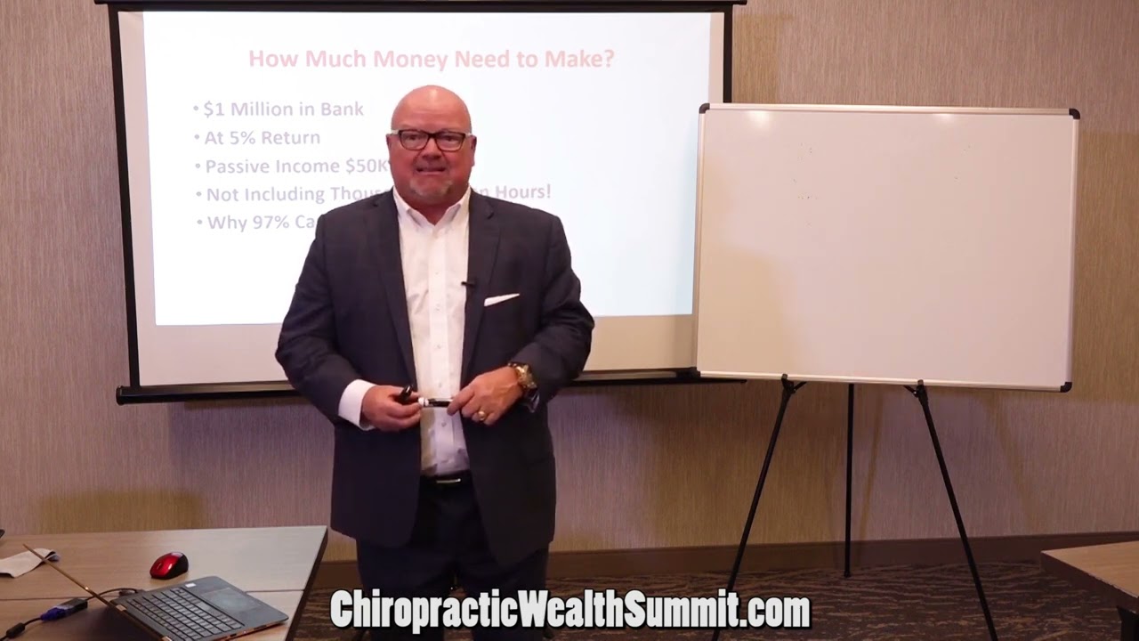 Chiropractic Income Needed to Retire Compared to Real Estate!
