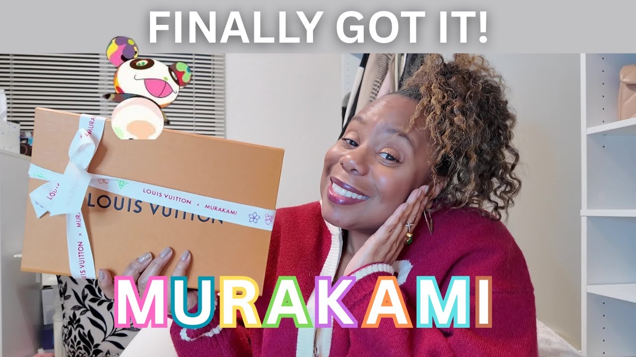 Louis Vuitton x Murakami Unboxing! First Impression