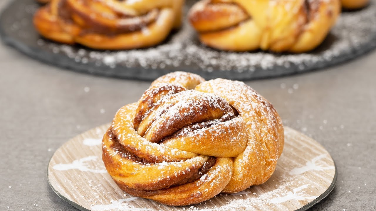 Nutella Babka Buns
