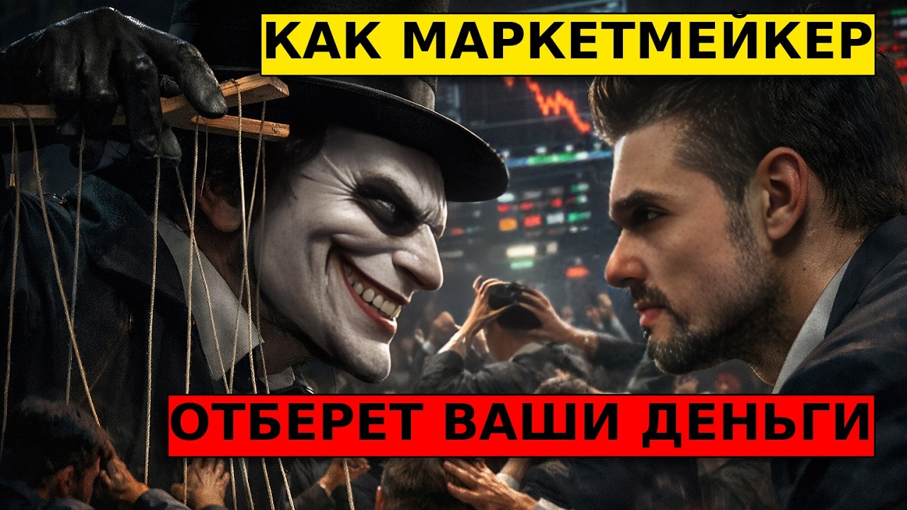Маркет мейкер КРАДЕТ ваши деньги! ОБ ЭТОМ ВСЕ МОЛЧАТ! Крупные игроки и юрики