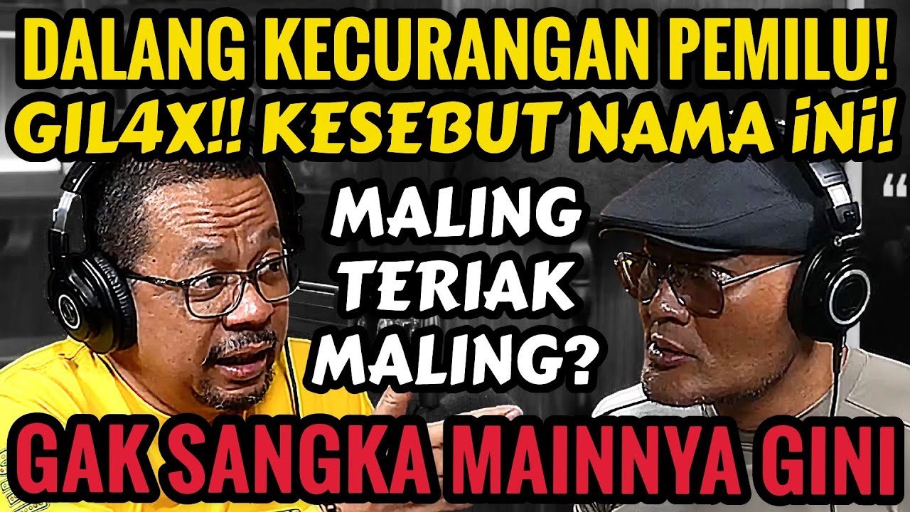 KACAU‼️ UDAH KALAH LOH.. APA MAU SAYA BONGKAR NIH‼️⁉️- Anies, Prabowo, Ganjar - Podcast