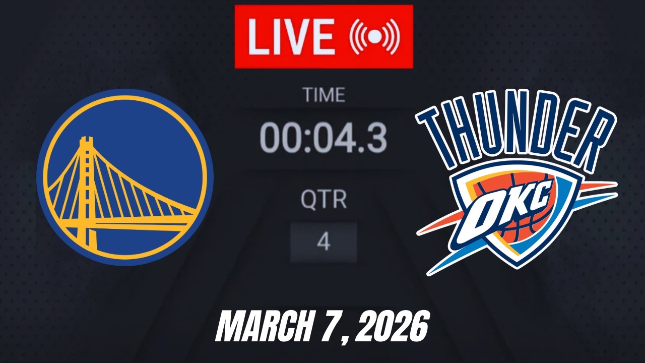 NBA LIVE! Golden State Warriors vs Oklahoma City Thunder | March 7, 2026 | 2026 NBA Season Live 2K