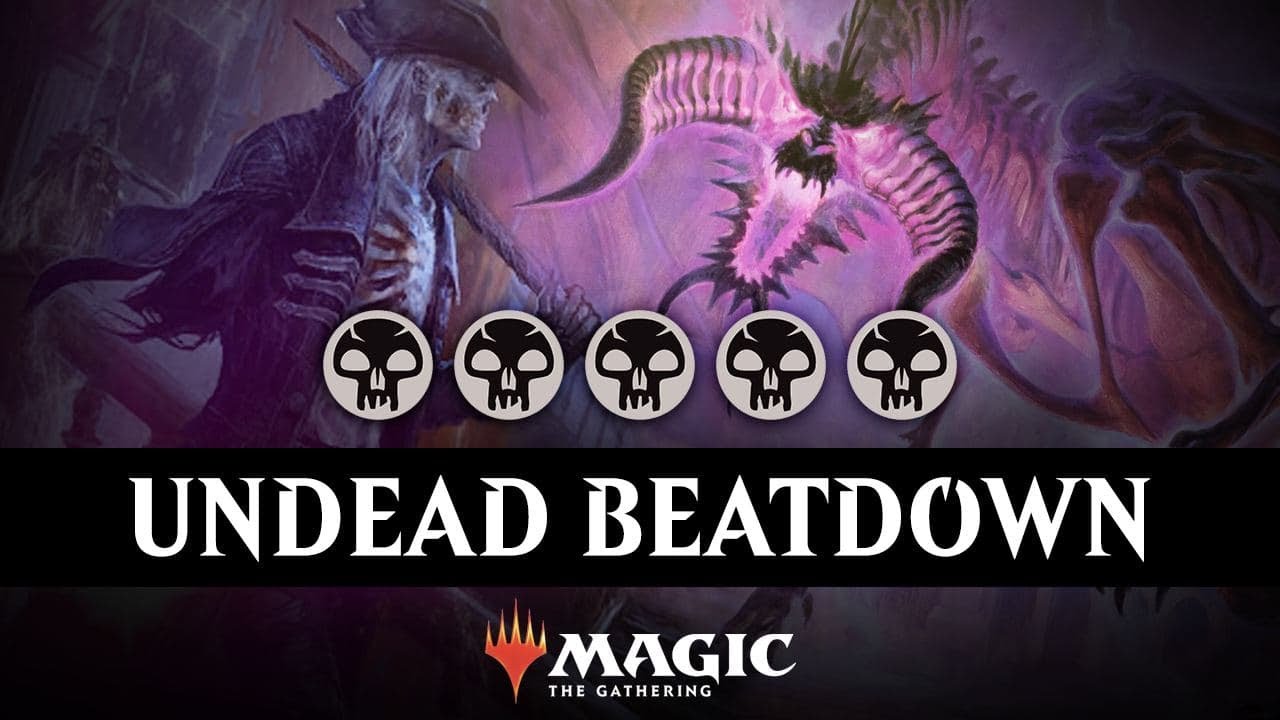 💀💀💀 Mono Black Zombie Aggro | Innistrad Midnight Hunt Standard | MTG Arena
