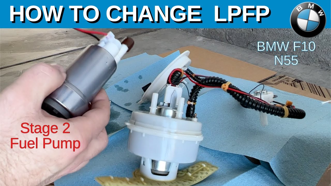 How To Replace LPFP (Low Pressure Fuel Pump) on BMW F10 535i N55 - Stage 2 Fuel Pump | BOND Garage