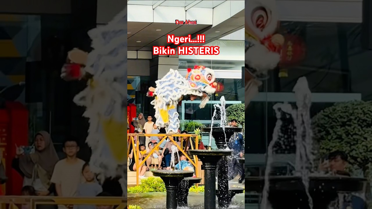 Baru kali ini BARONGSAI MEMANGSA ANGPAO cap go meh 2026 #capgomeh #barongsai #cirebon