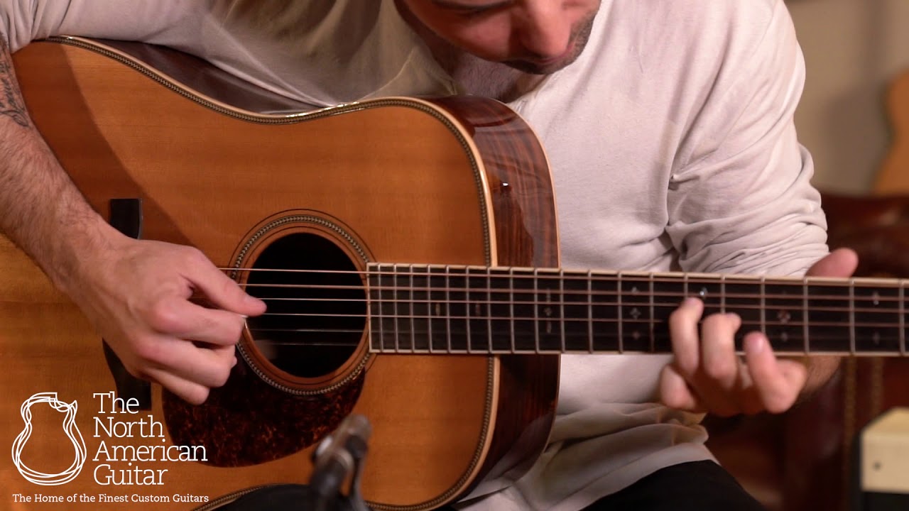 Berger Custom Dreadnought Acoustic Guitar Played By Carl Miner (Part One)