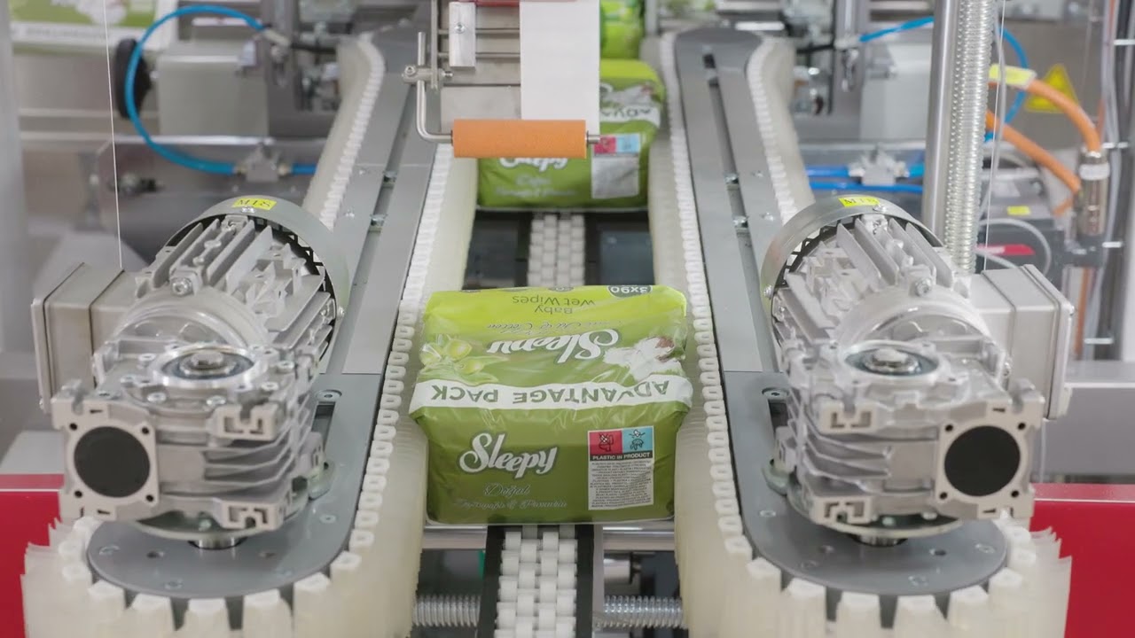 Multipack Bagging Machine With 2-Side Labeling