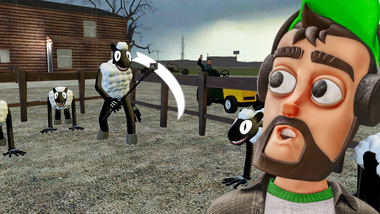 We Started a Cartoon Sheep Farm in Gmod? (Garry's Mod)
