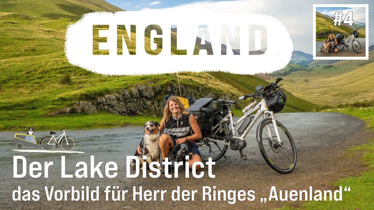 Bike Touring, Fahrradreise Schottland 2020 mit E-bike und Hund (#4): der Lake District, England