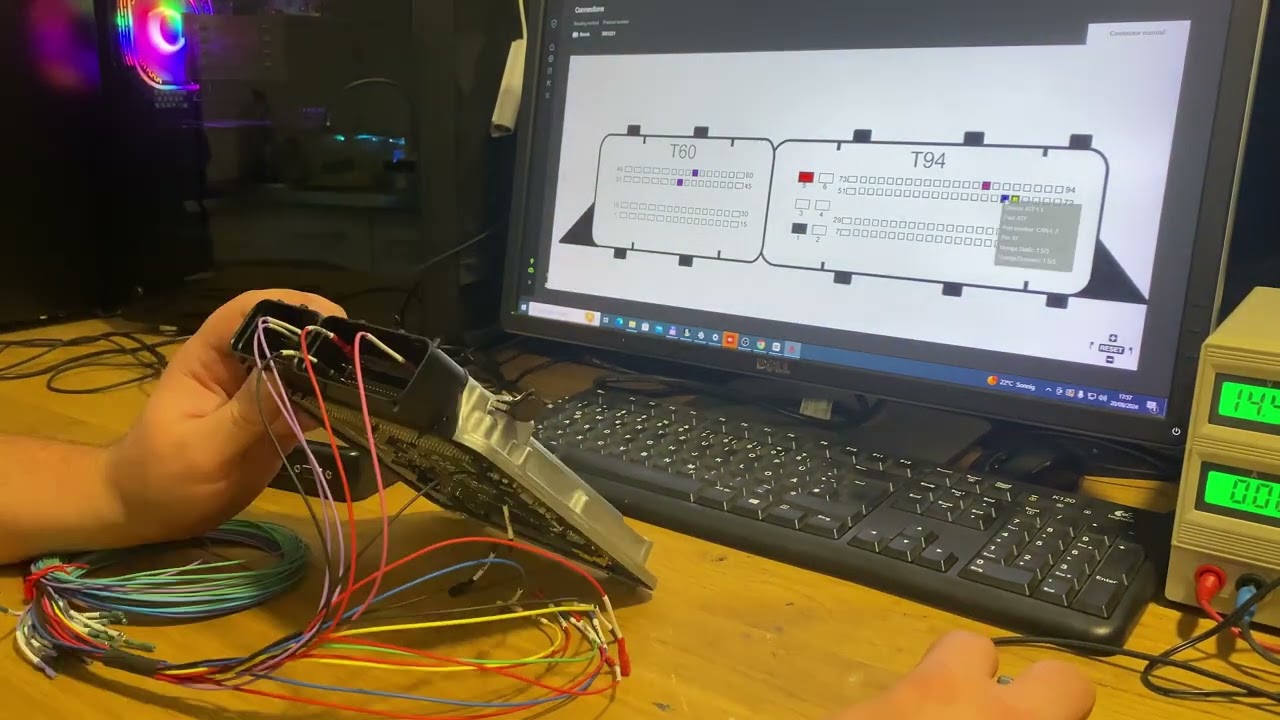 How to Read/Write on an ECU Using Bench-method (Chiptuning File-Service-Portal) part 7