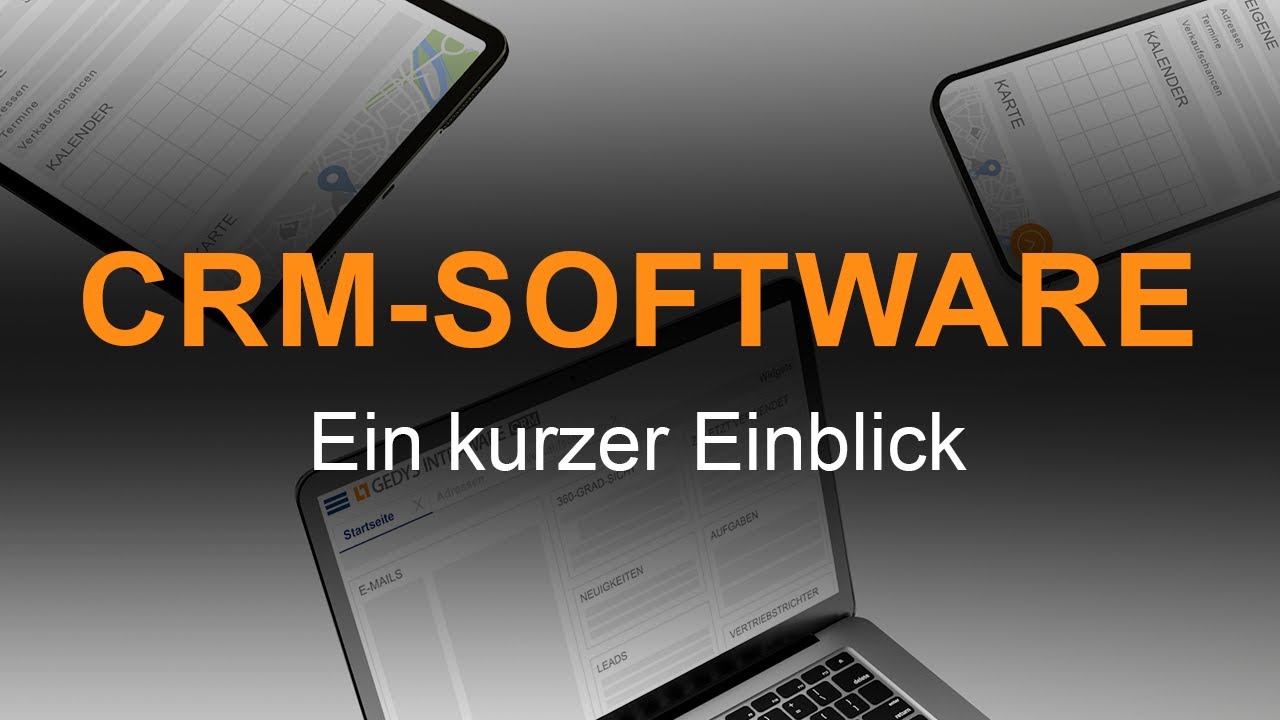 CRM-Software: Gedys CRM ein kurzer Einblick