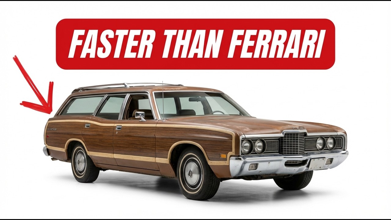 The Rusty 1970s Station Wagon That Can SMOKE a Modern Supercar