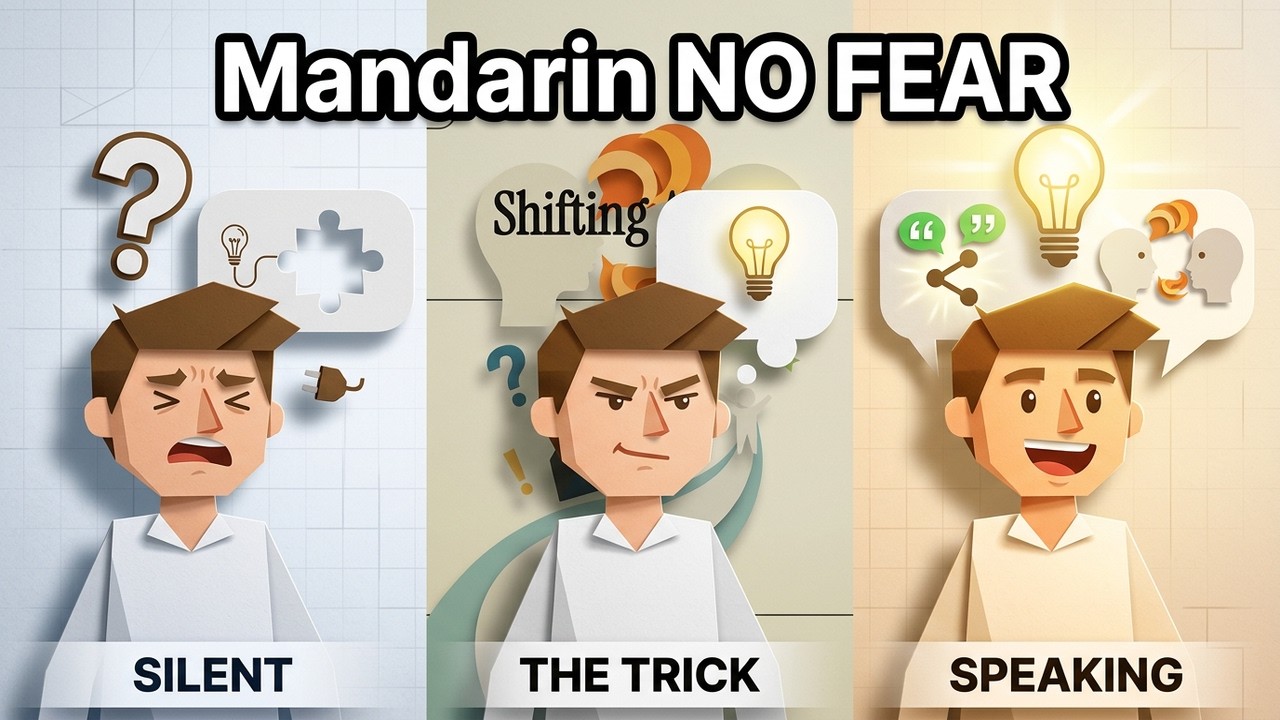 Re-routing the Burden: A Psychological Trick to Speak Mandarin Without Fear