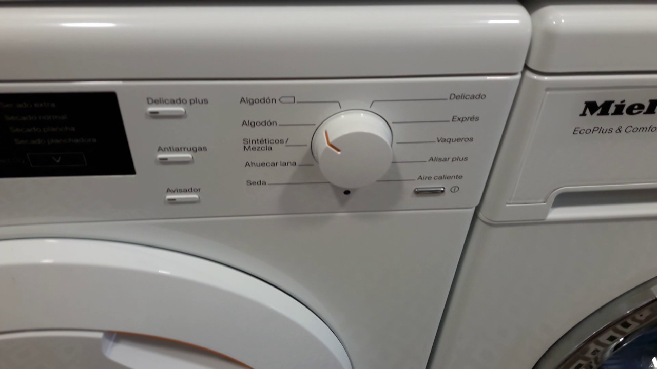 Secadora Miele TBK140 WP Eco (Puesta en marcha/Starting)