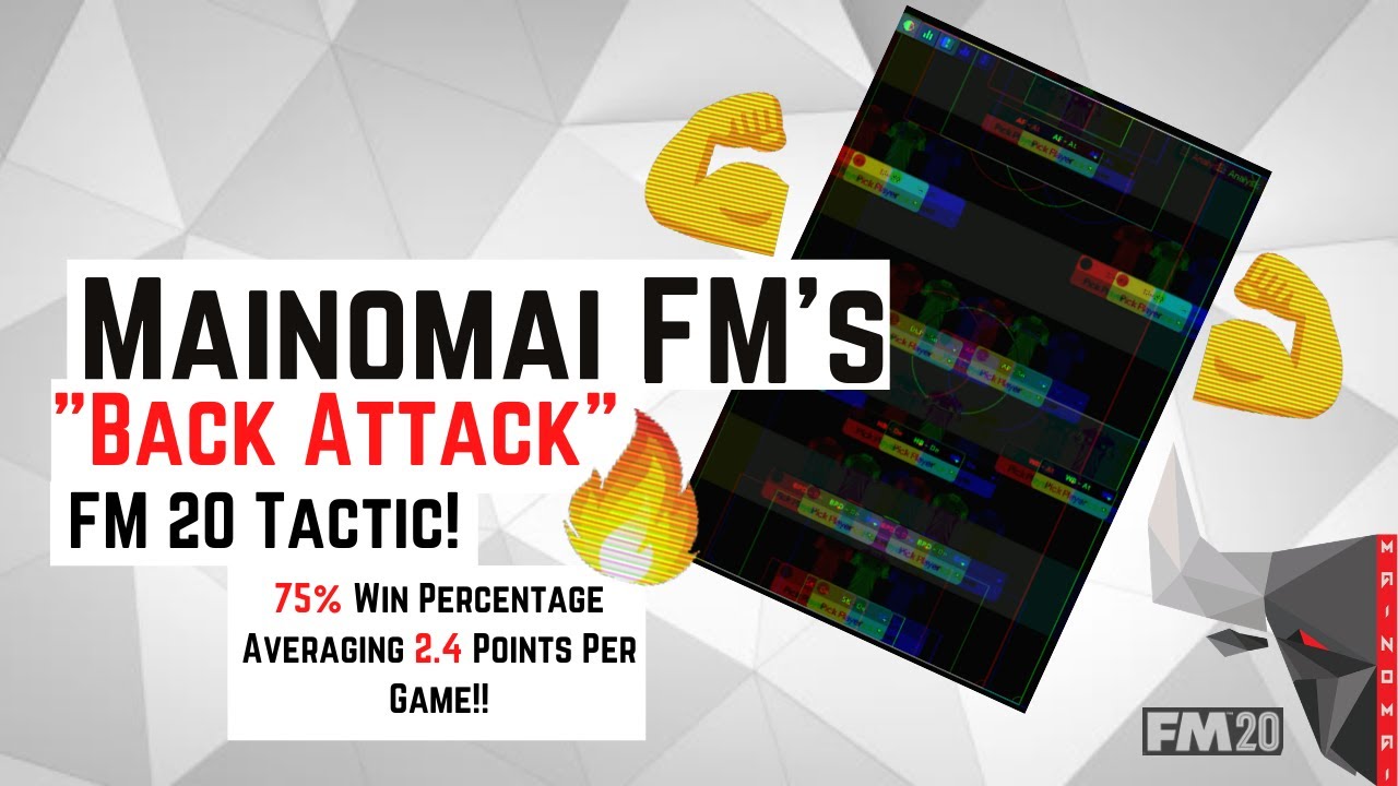 Mainomai FM's - "Back Attack" FM20 Tactic 🔥
