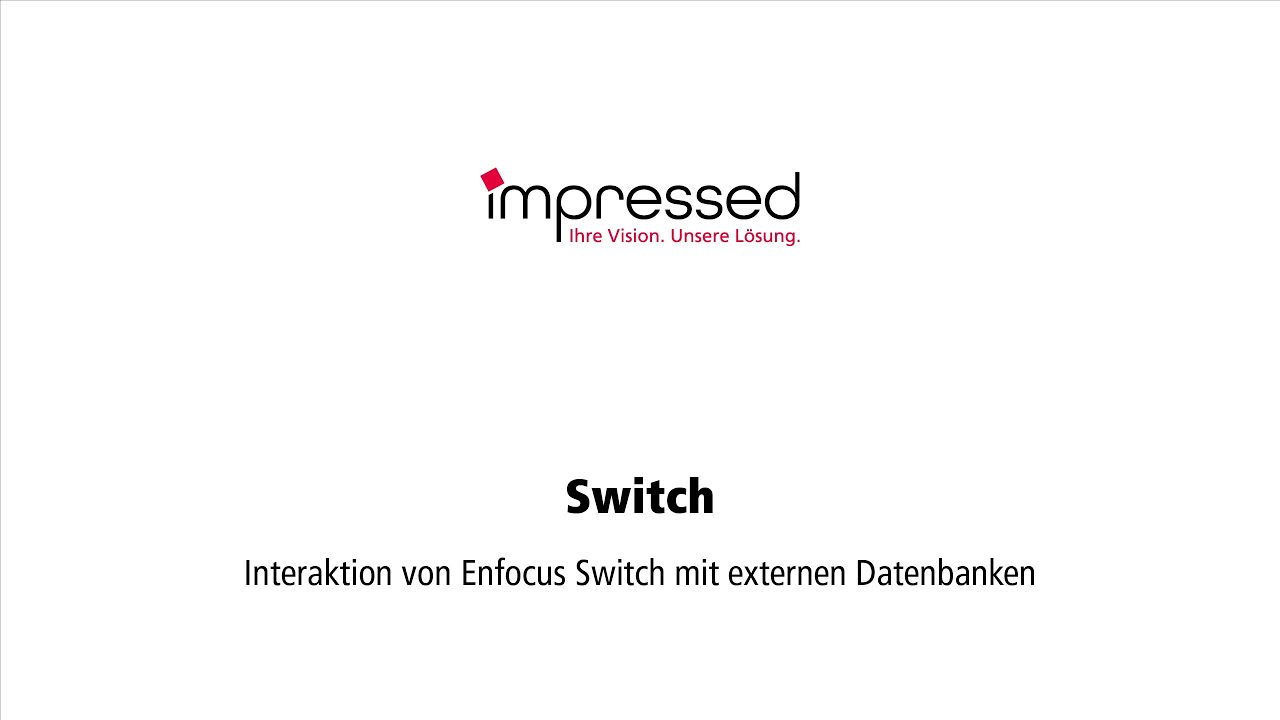 Interaktion von Enfocus Switch mit externen Datenbanken