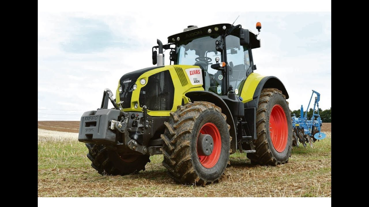 Обзор трактора Claas Axion 830. Overview tractor Claas Axion 830.