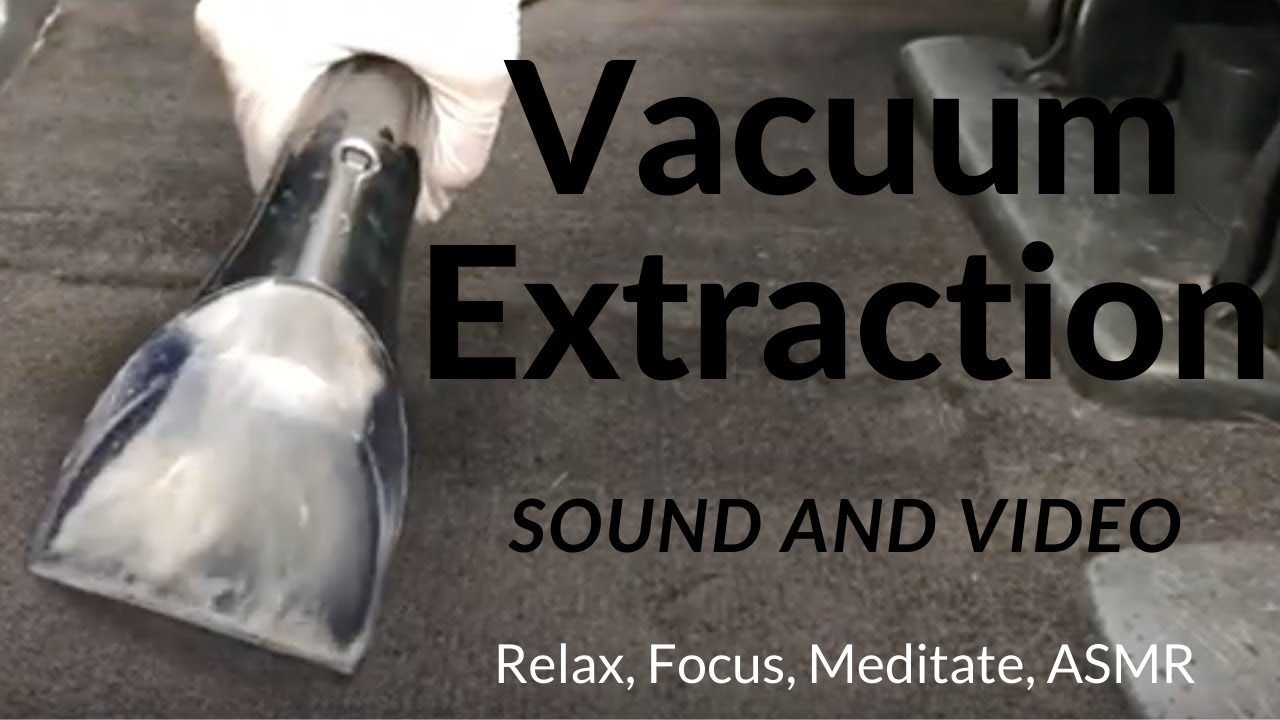 ASMR Relaxing Car Vacuum Extraction--Video and Sound-- Bissell SpotClean Professional