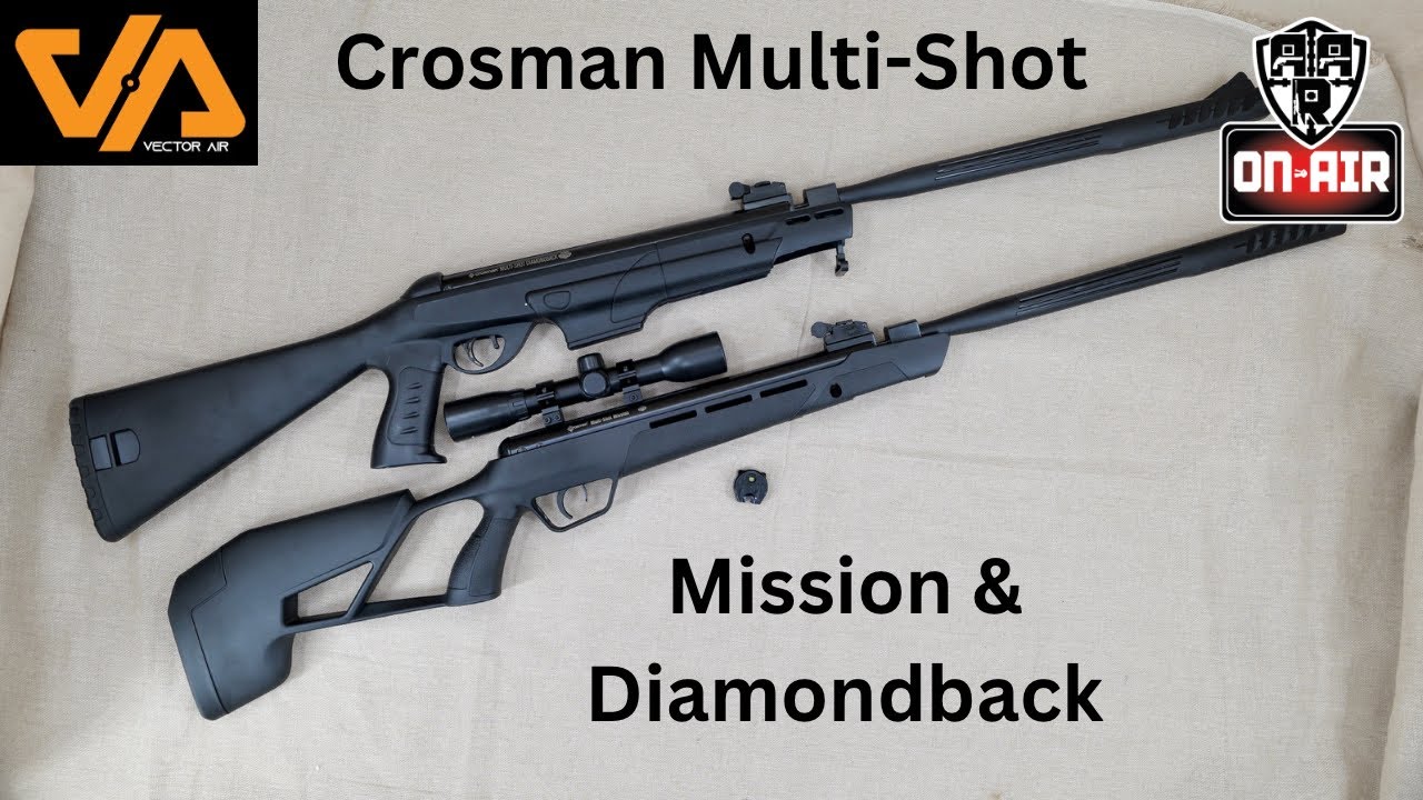 Crosman Mission и Diamondback Multishot Break Barrel