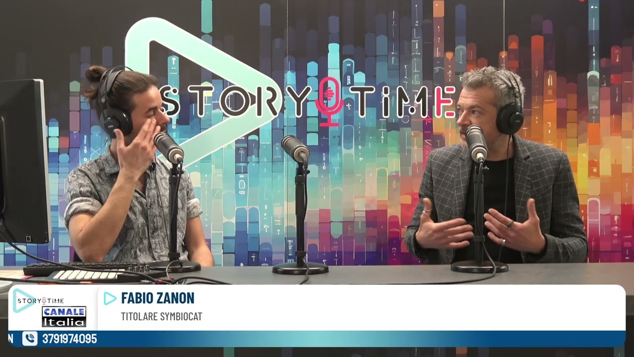 🎙️ Fabio Zanon - SymbioCat Design | Storytime &ndash; Evoluzione Radio