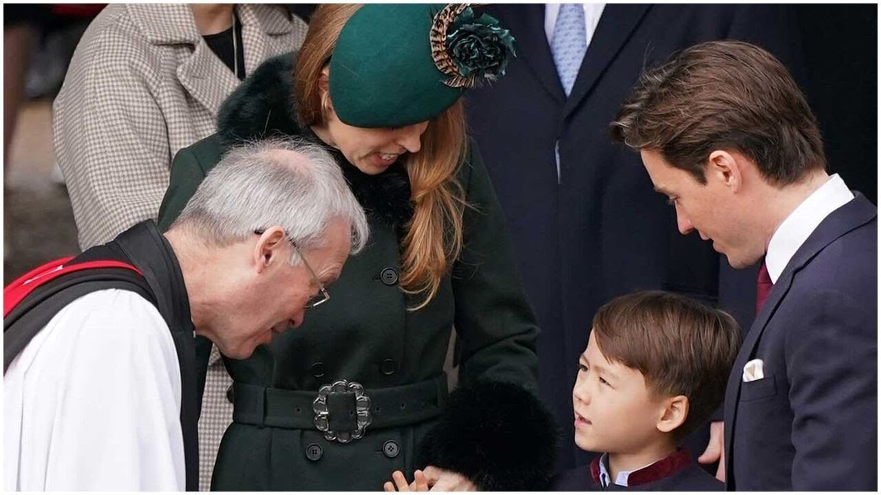 Watch Princess Beatrice's stepson speak on camera for the first time