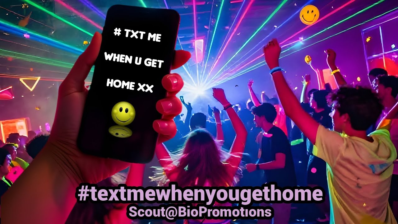 Hashtag Text Me When You Get Home (#textmewhenyougethome) Scout@BioPromotions-Happy Makina Hardcore