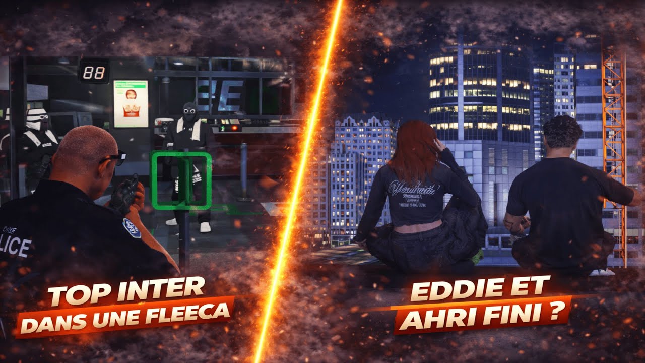 RUBEN TOP INTER DANS UNE FLEECA ☠️ EDDIE ET AHRI FINI 🤔 BEST OF FLASHBACK