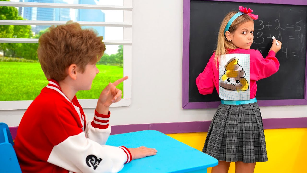 Eva and Best School stories about friendship