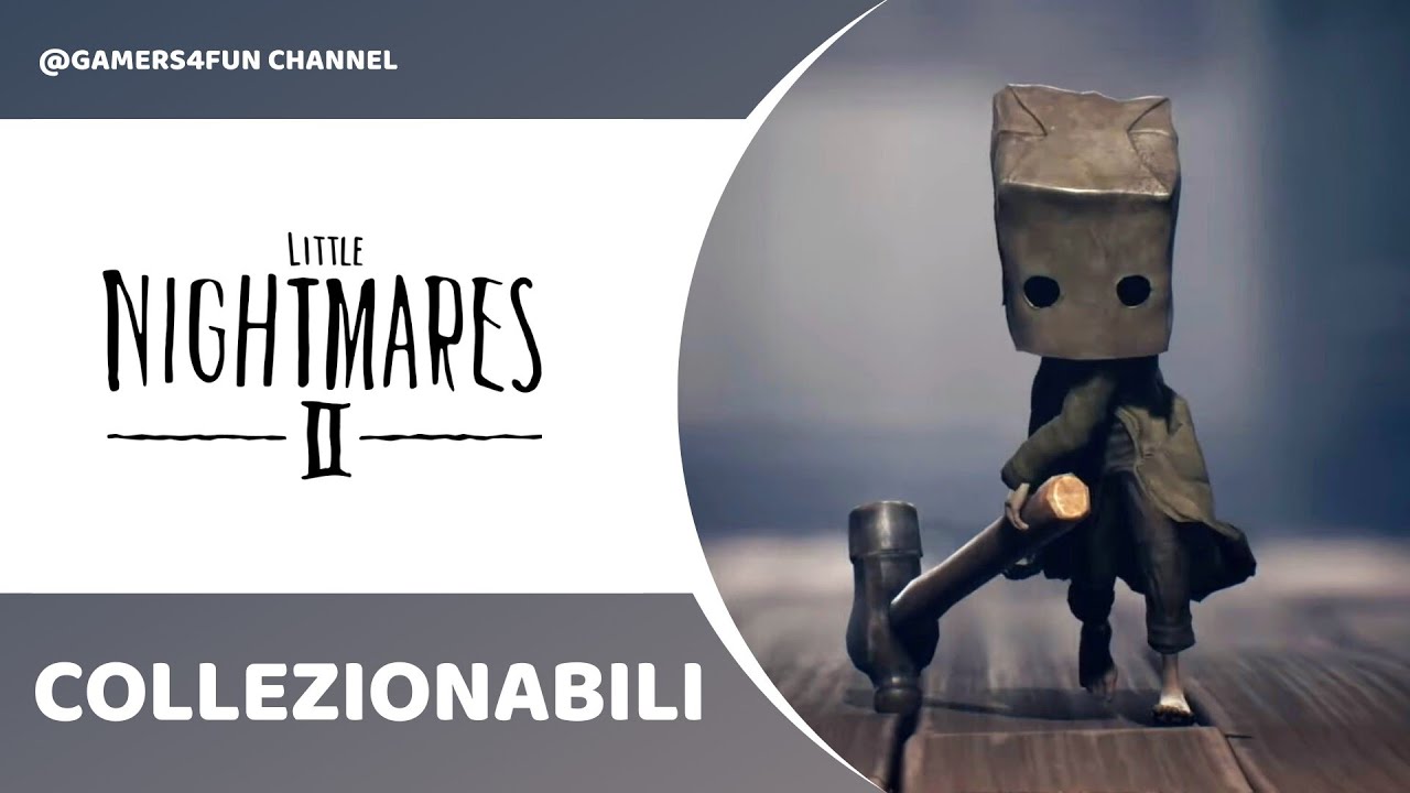 LITTLE NIGHTMARES 2 - Guida ai Collezionabili su PS5 (ITA) - TROVIAMO CAPPELLI E FANTASMINI NASCOSTI
