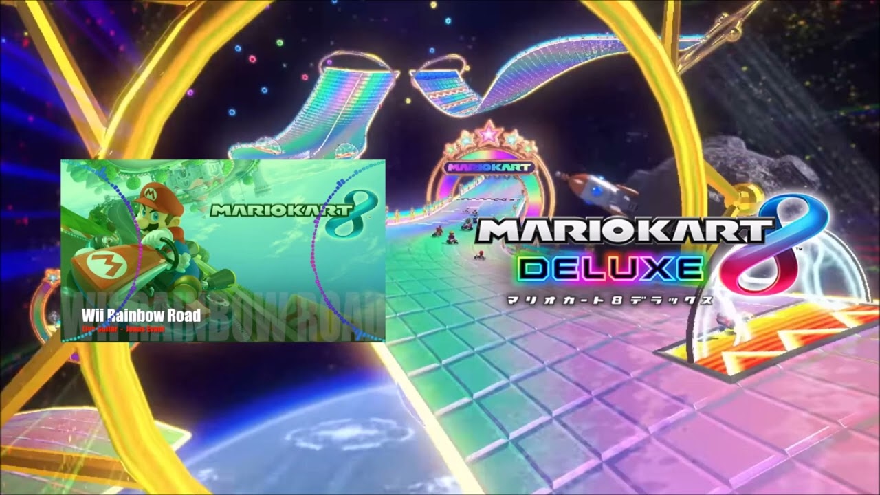 Wii Rainbow Road Theme Mashup (Panman Music + MK8D Booster Course Pass)