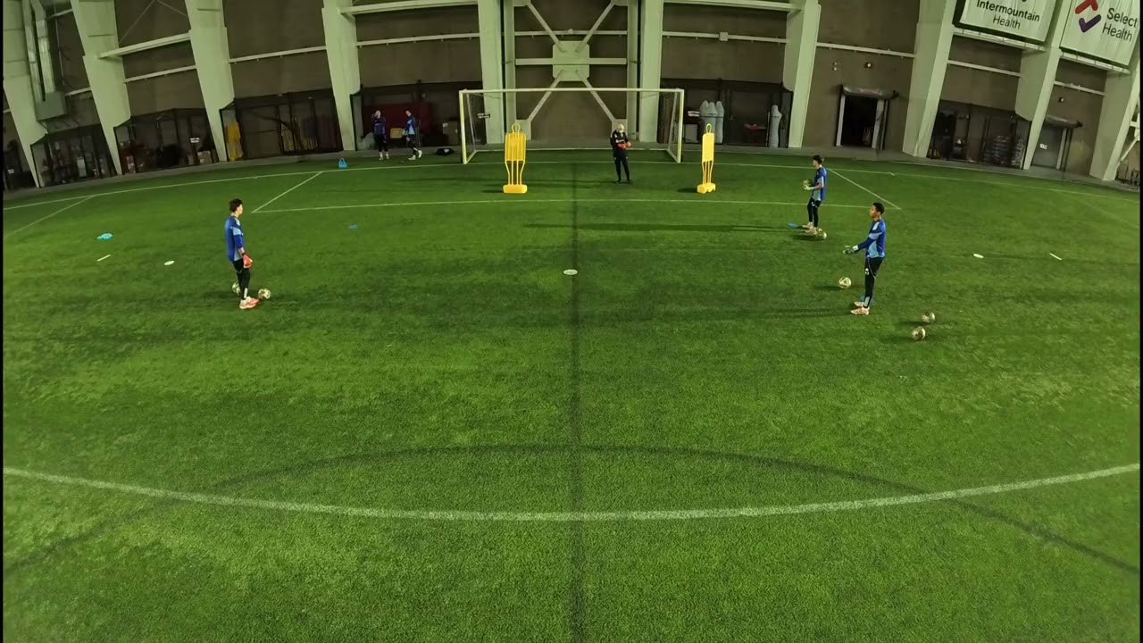 Real Salt Lake Academy Goalkeeper Training - Crosses - 1-23-2026