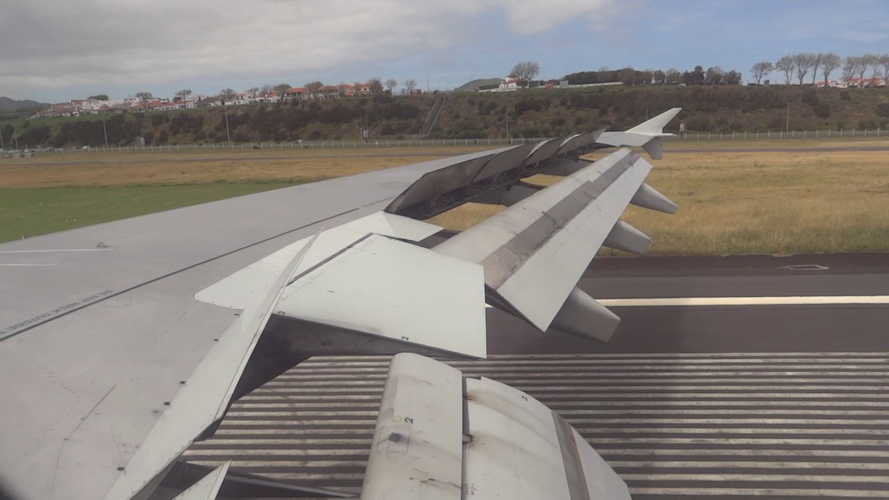 SATA Azores Airlines Airbus 310 Landing @ Ponta Delgada São Miguel