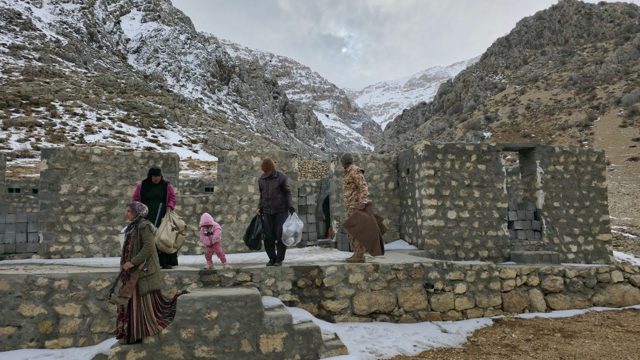 Nomadic family travels to Sardsir and visits a mountain home: Wild Herbs for Nomadic Healing🌿🏕️⛰️