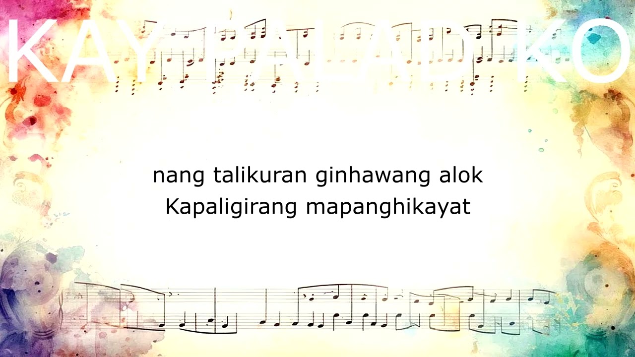 Kay Palad Ko Male Cover