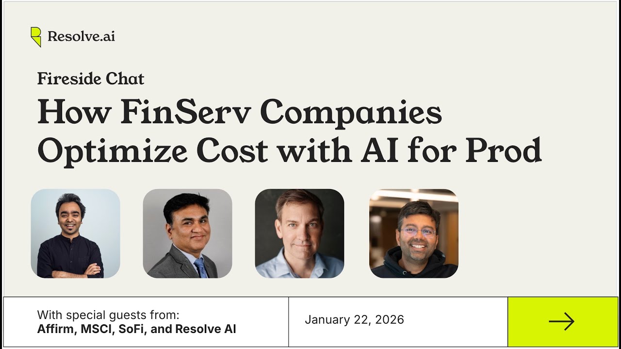 Fireside Chat: How FinServ Companies Optimize Cost with AI