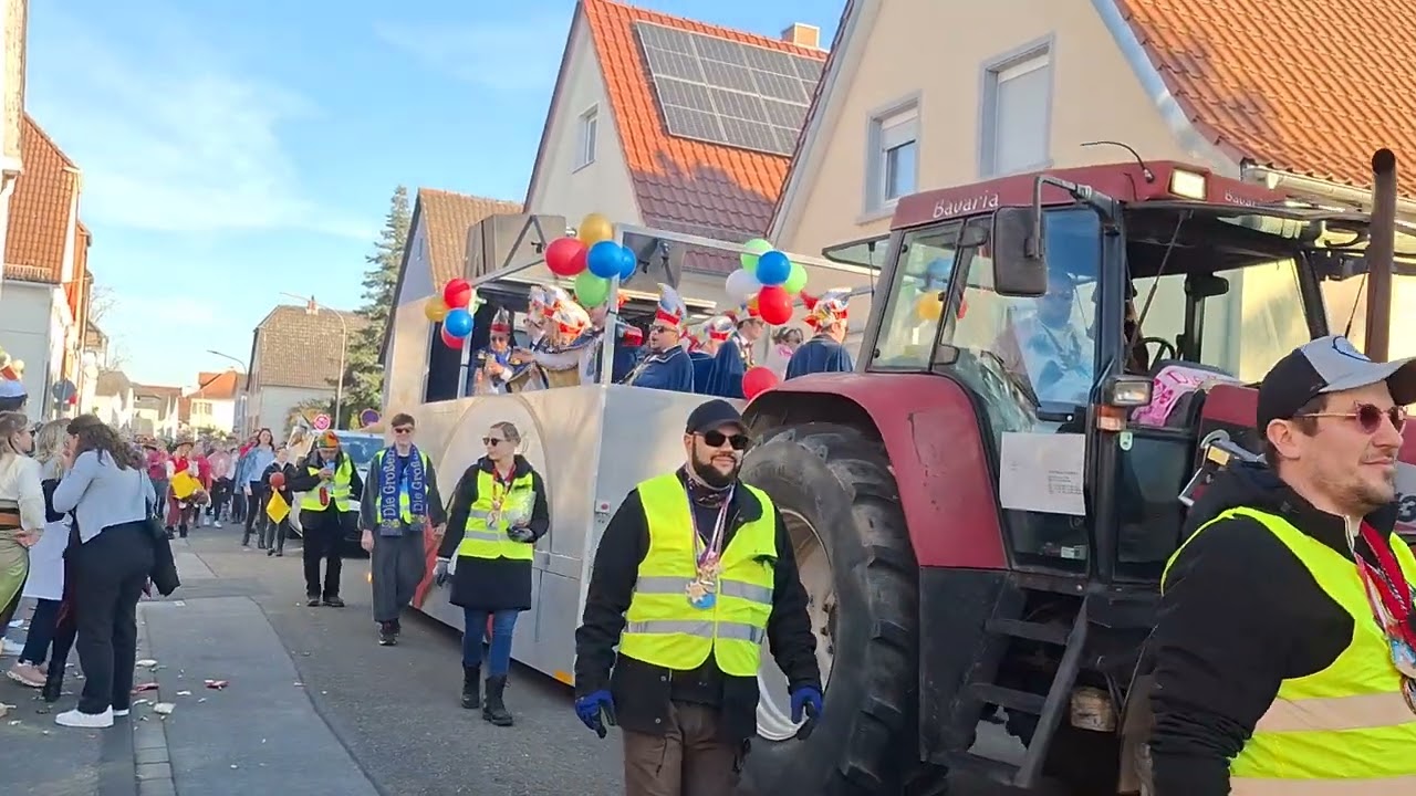 Lorscher Fastnachtsumzug 2025 🥳 ~4 🎉